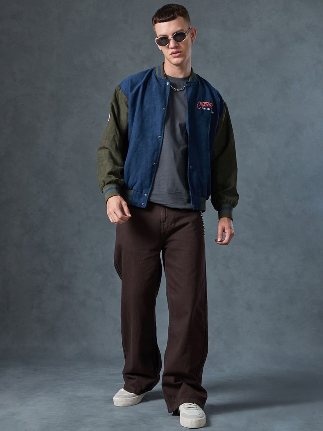 M Q Denim Jeans Men's Regular Fit 100% Brown Cotton Jeans | Soft, Durable Denim | Mid Rise Casual Stylish Comfort Wear for Daily Use