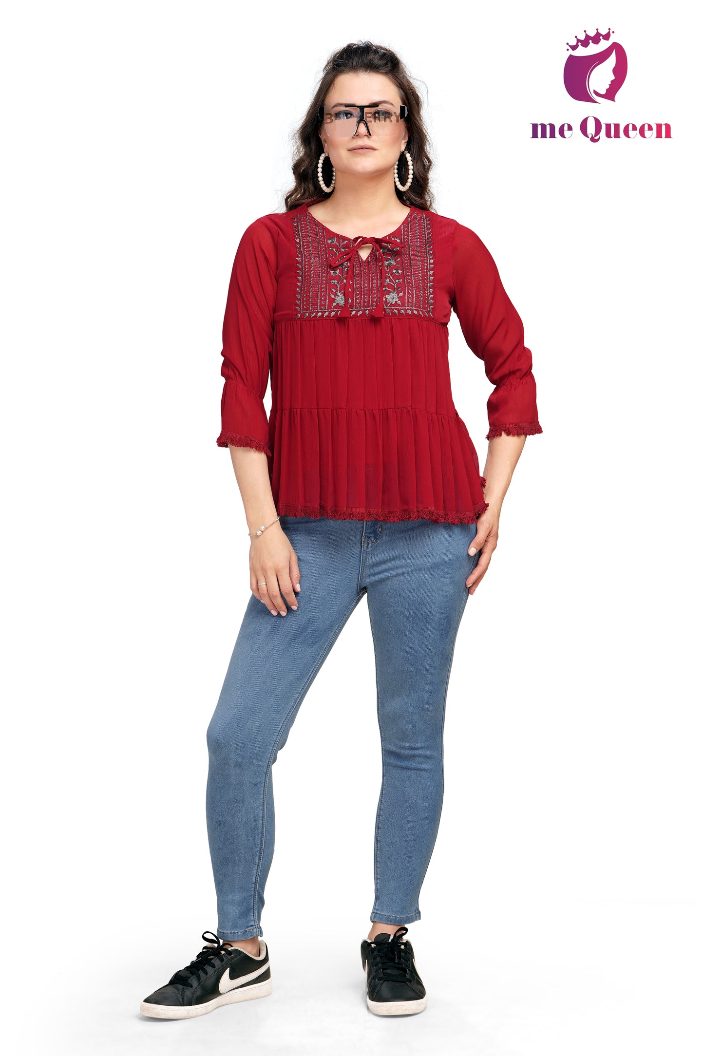 red tops for women