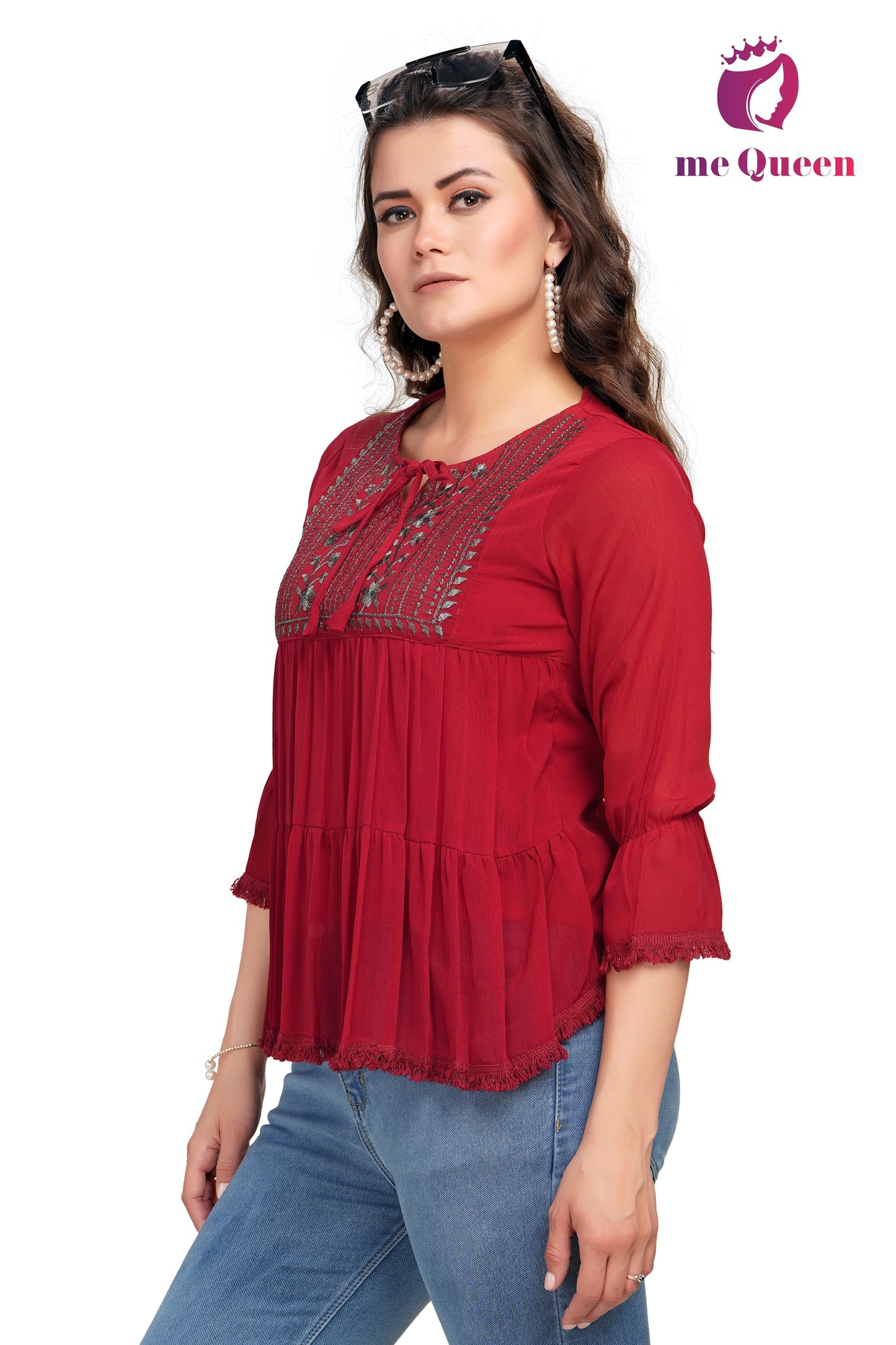red tops for women