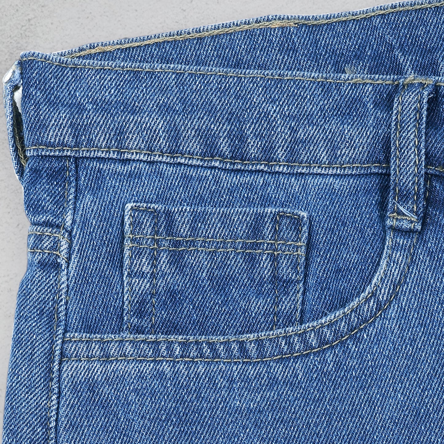 MQ Denim Straight Fit Non Stretchable Relaxed Mid Rise Stylish Blue Distressed Men's Jeans - Available in Variety of Colour