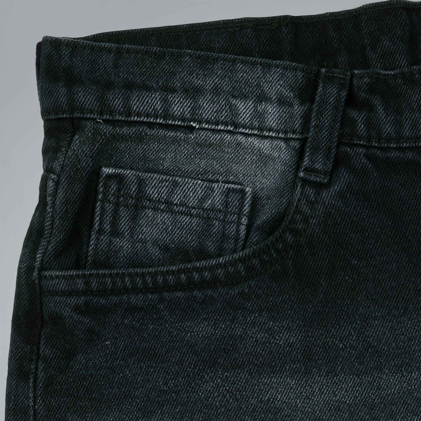 MQ Denim Non Stretchable Black Mid Rise Cotton Simple Style Timeless Casual wear Men Jeans