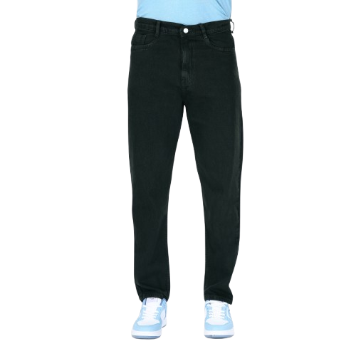 MQ Denim Men's Dark Green Straight Fit Stylish Non Stretch Mid Rise Pure Cotton Crafted with Premium Fabric Relaxed Jeans Available in Variety of Colour