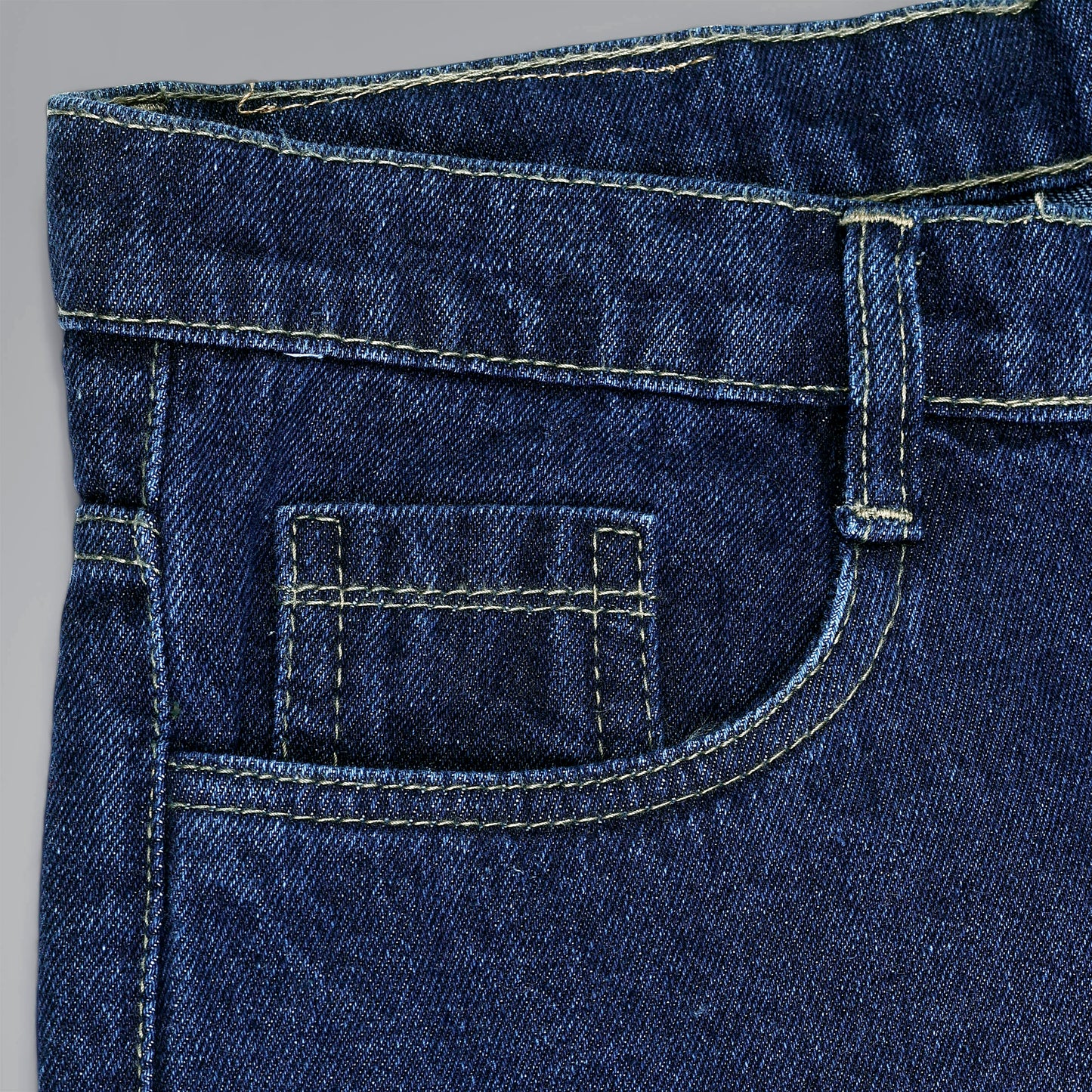 MQ Denim Men's Loose fit Mid Rise Dark Blue, Baggy Cargo Jeans Trendy and Stylish for Everyday wear.