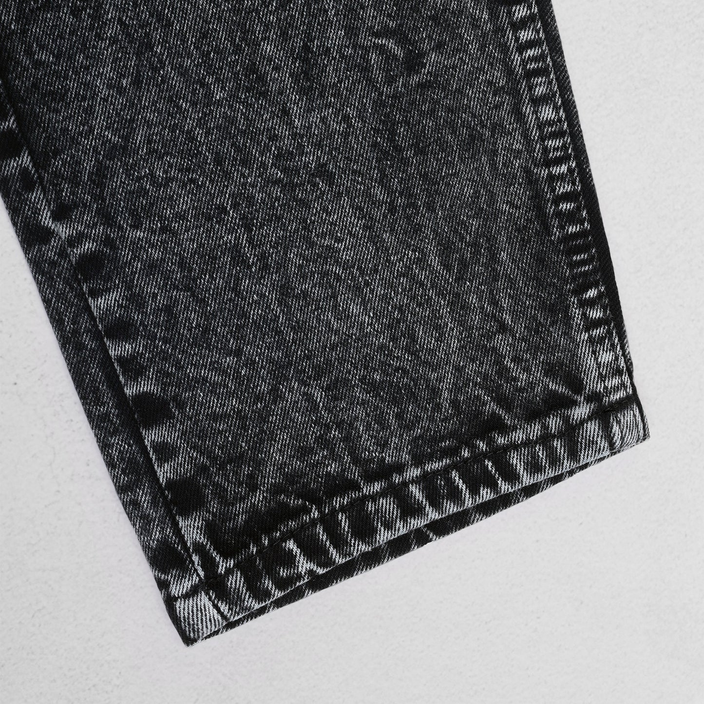 MQ Denim Black Ballblast Straight Fit Stylish Non Stretch Mid Rise Pure Cotton Crafted with Premium Fabric Relaxed Jeans Available in Variety of Colour