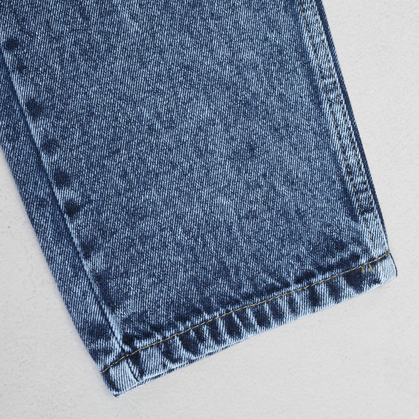 MQ Denim Blue Ballblast Straight Fit Stylish Non Stretch Mid Rise Pure Cotton Crafted with Premium Fabric Relaxed Jeans Available in Variety of Colour