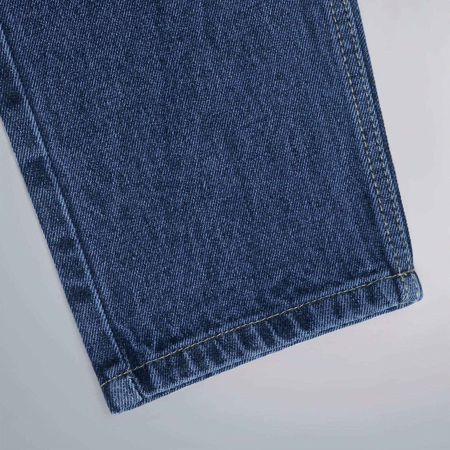 MQ Denim Mid-Rise Dark Blue Non Stretchable Pure Cotton Straight Fit Ripped Jeans
