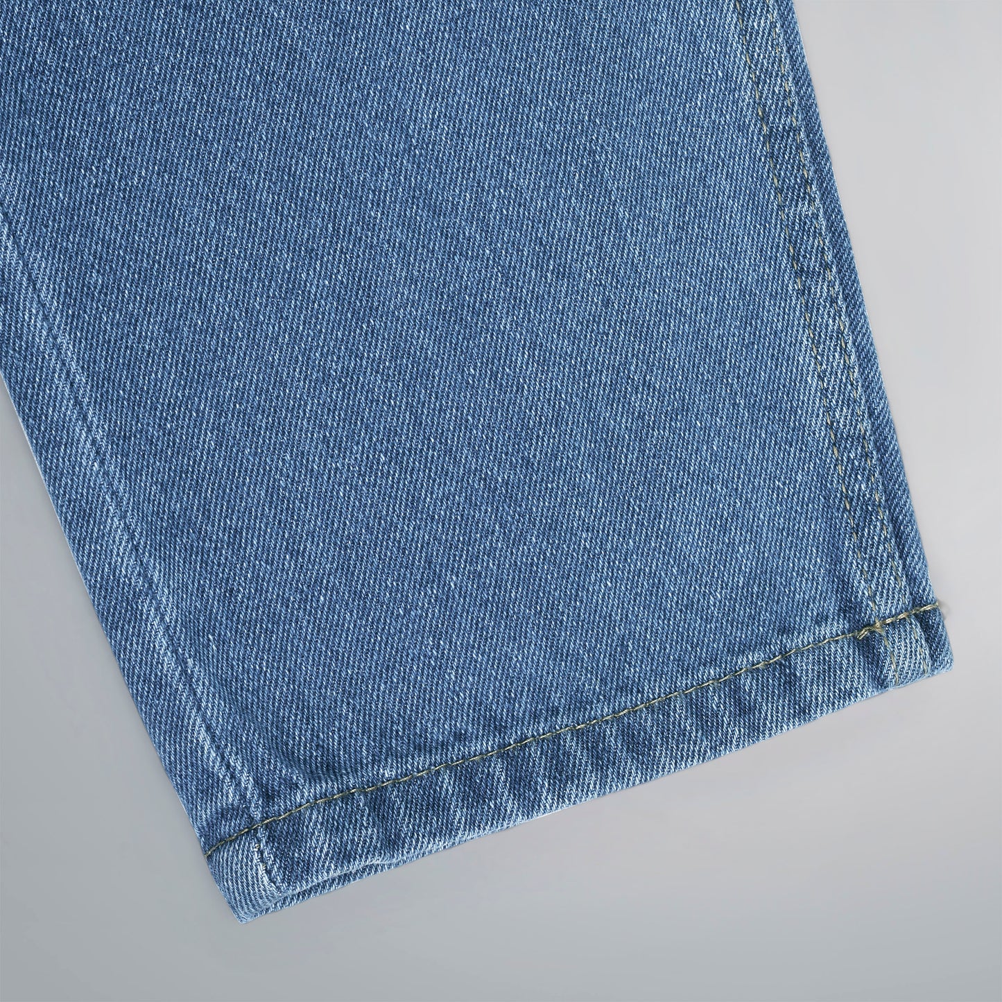 MQ Denim Non-Stretchable Blue Straight Fit Knee Ripped Distressed Stylish Mid Rise Pure Cotton Fabric Men's Jeans Offered in Various Shades