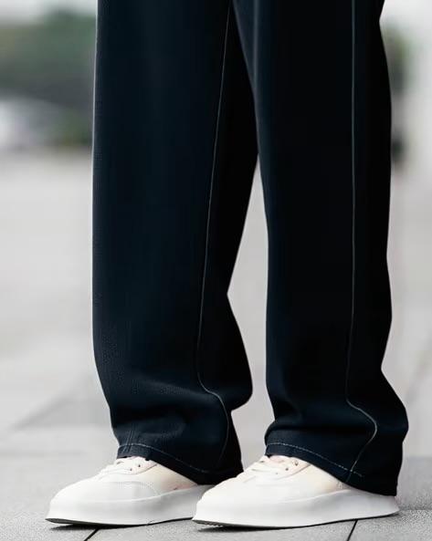 M Q Men’s Black Straight Fit Jeans | Soft Cotton Denim | Mid-Rise Comfort | Everyday Casual Style