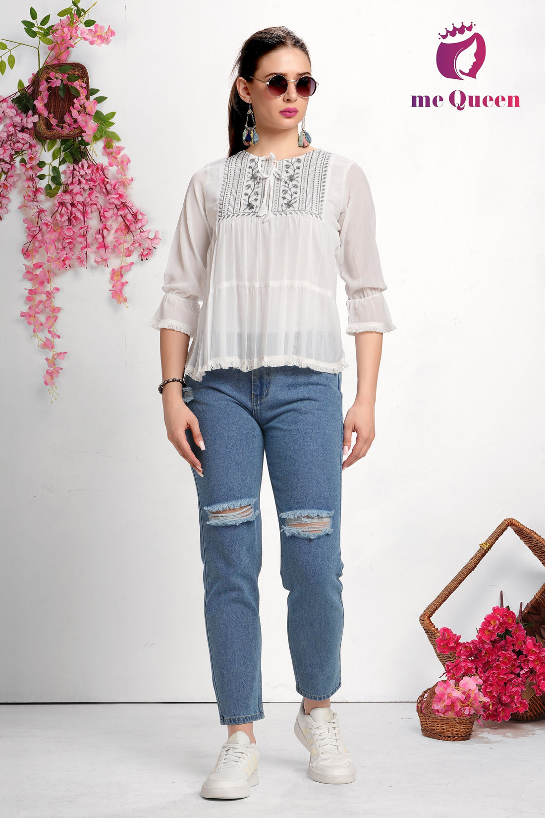 Embroidered Top : Elevate Your Style with Elegant Embroidery