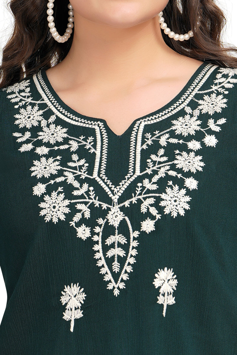 green tops for women