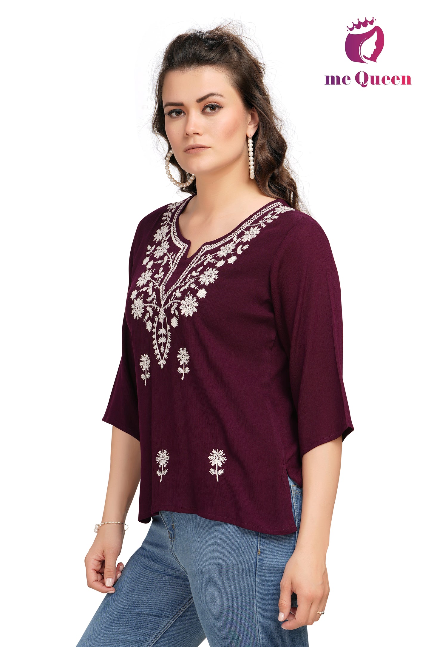 maroon tops for women