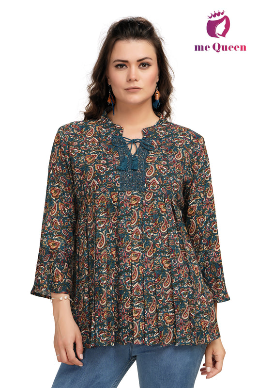 floral tops for women