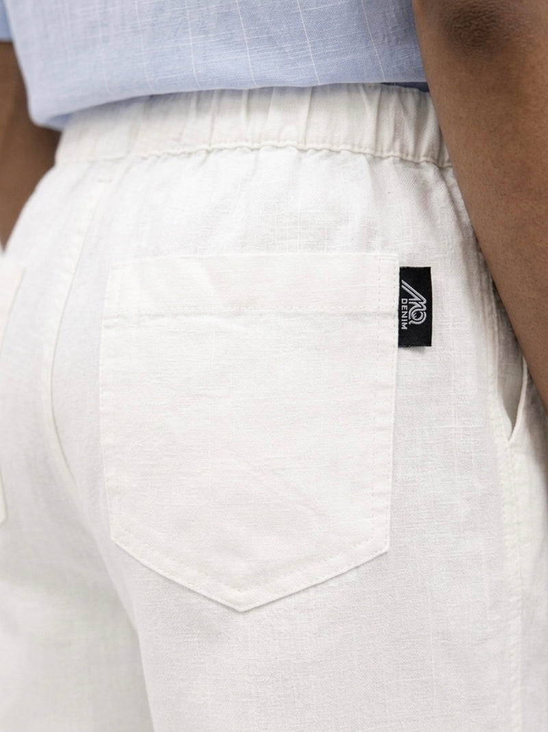 COTTON TROUSER PANT WHITE