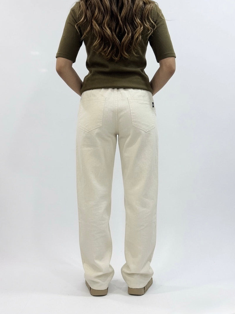 COTTON TROUSER PANT BEIGE