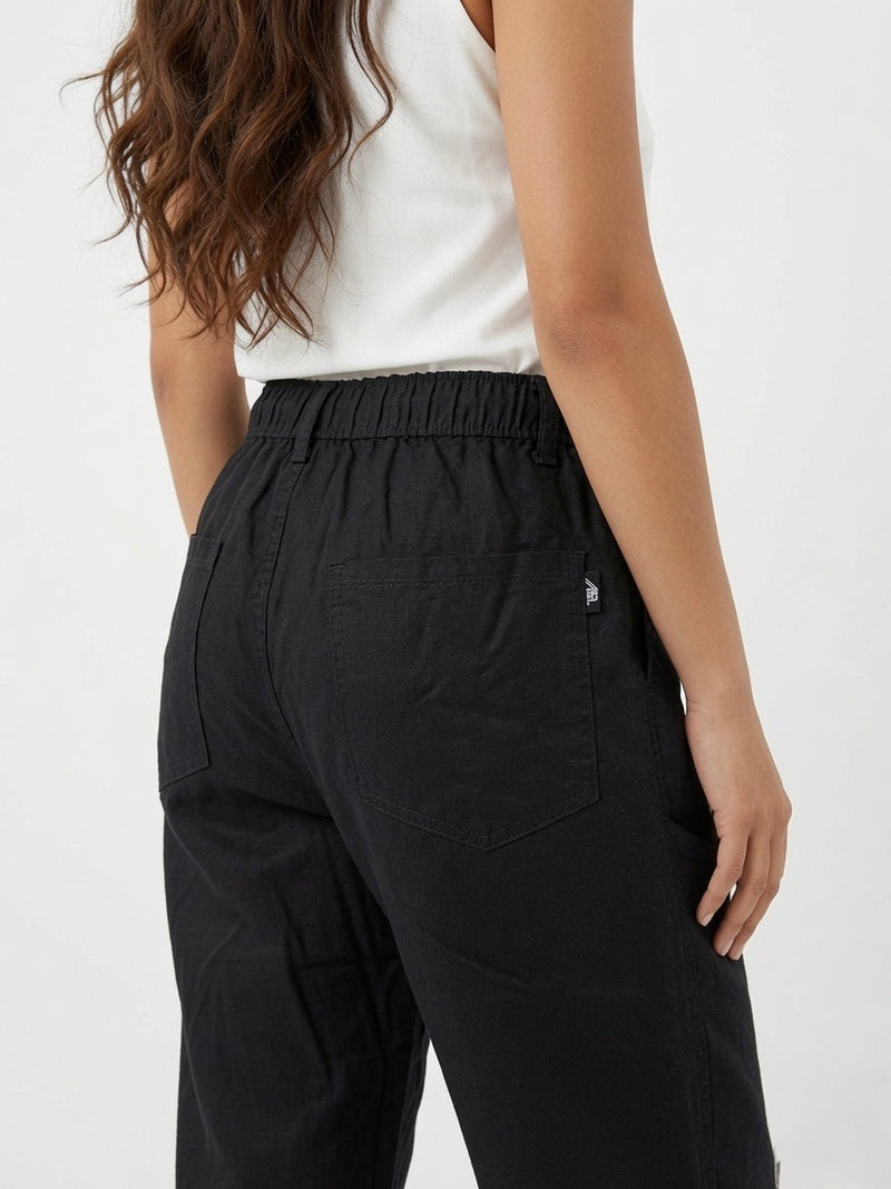 COTTON TROUSER PANT BLACK