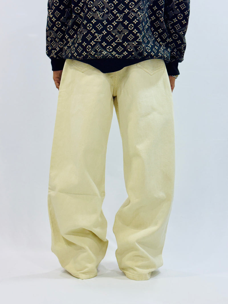 BAGGY FIT DENIM (METRO BEIGE BAGGY)