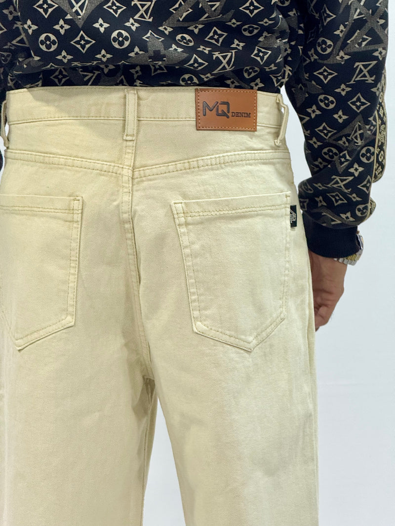 BAGGY FIT DENIM (METRO BEIGE BAGGY)