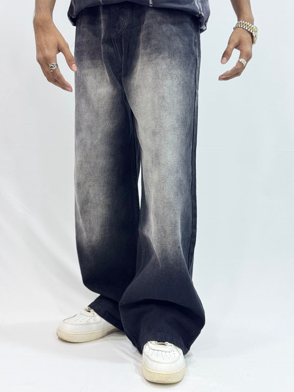 BAGGY FIT DENIM (BLACK WASH VINTAGE BAGGY)