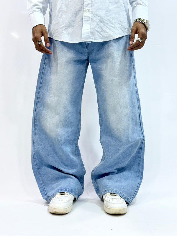 BAGGY FIT DENIM (FROST BLUE)