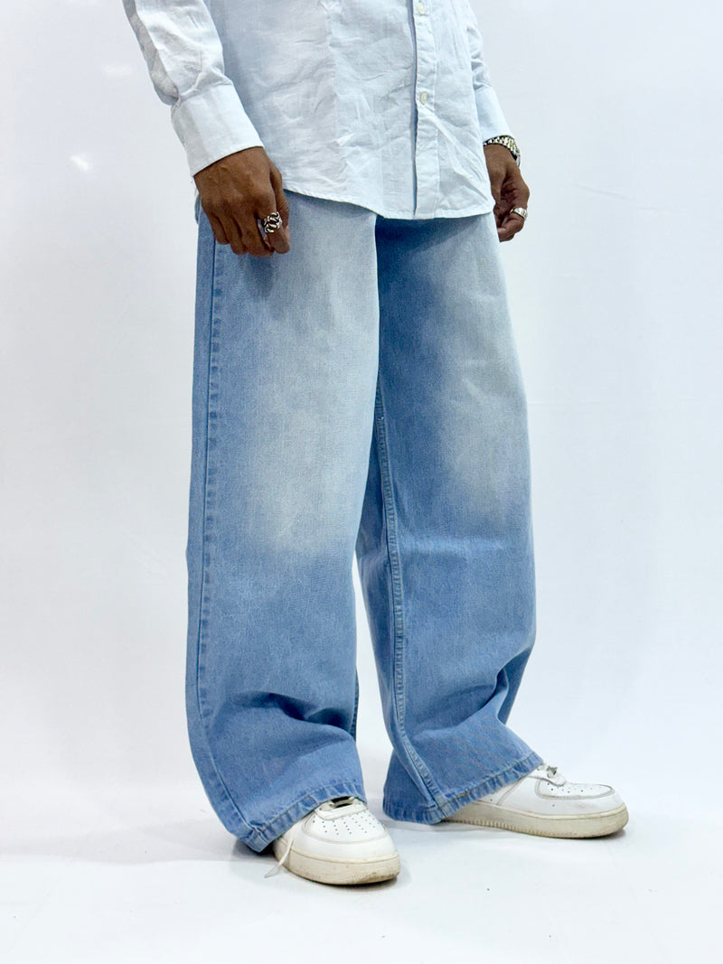 BAGGY FIT DENIM (FROST BLUE)