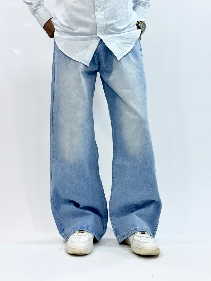 BAGGY FIT DENIM (FROST BLUE)