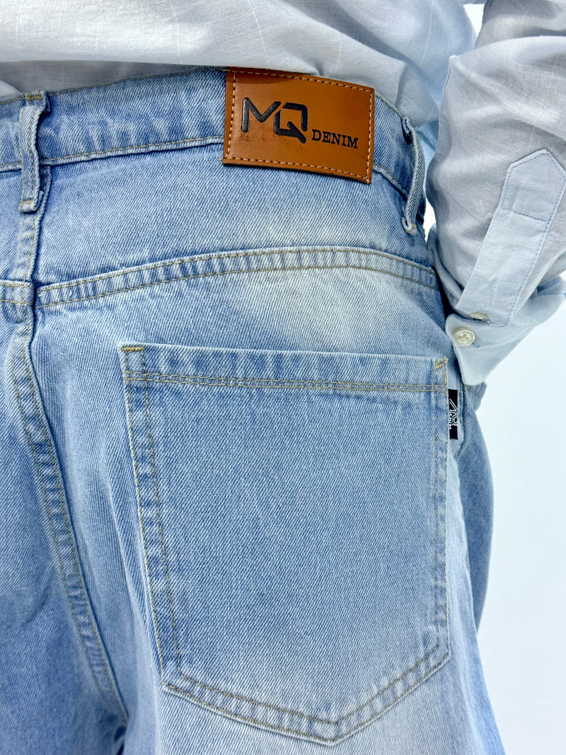 BAGGY FIT DENIM (FROST BLUE)