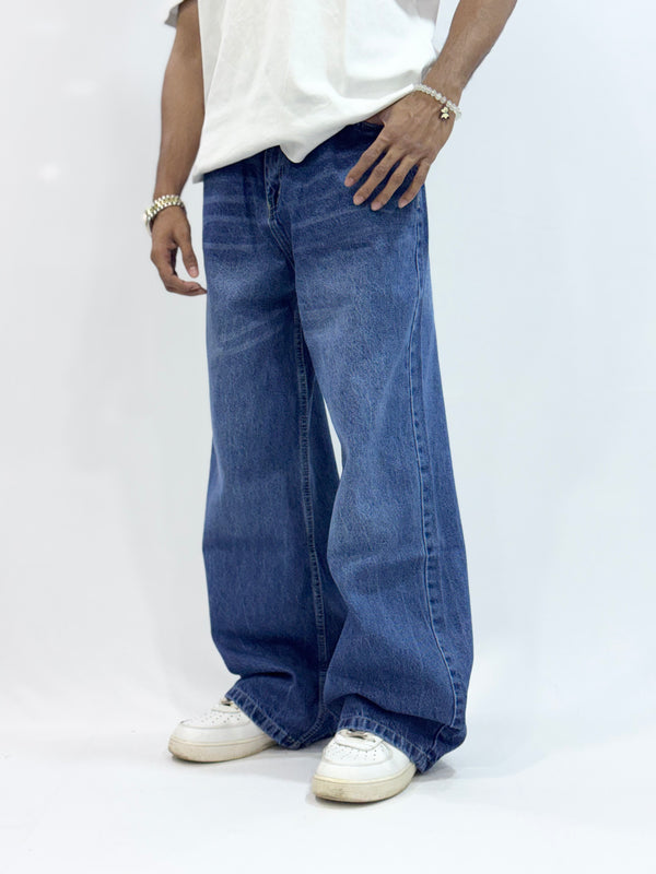 BAGGY FIT DENIM (INDIGO BLUE BAGGY)