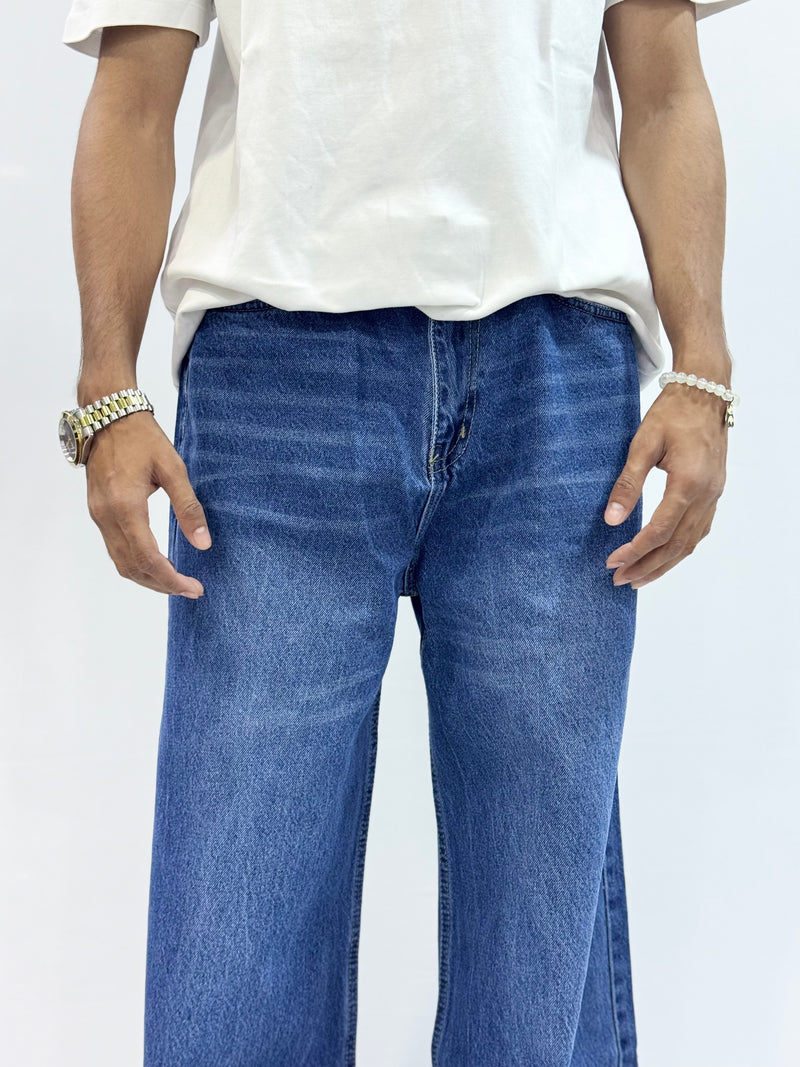 BAGGY FIT DENIM (INDIGO BLUE BAGGY)