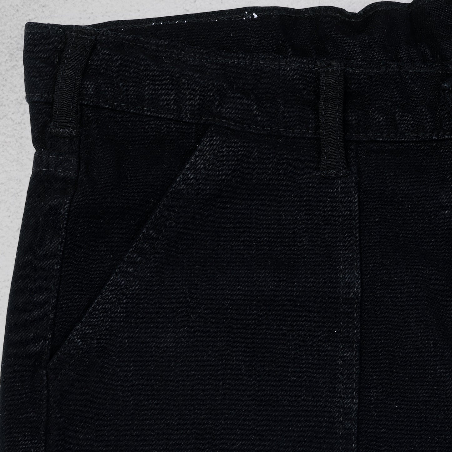 MQ Denim Men's Straight Leg 6-Pocket Mid Rise Cargo Jeans, Non-Stretchable and Pure Cotton Denim. Trendy and Comfortable Casual Wear.