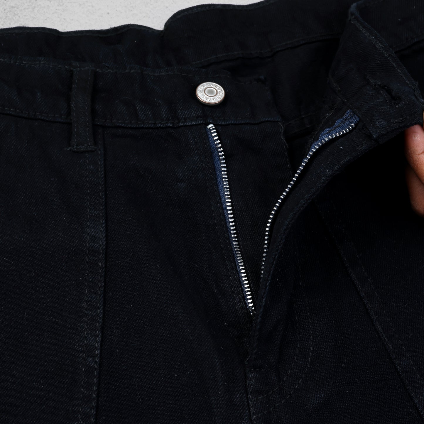 MQ Denim Men's Straight Leg 6-Pocket Mid Rise Cargo Jeans, Non-Stretchable and Pure Cotton Denim. Trendy and Comfortable Casual Wear.