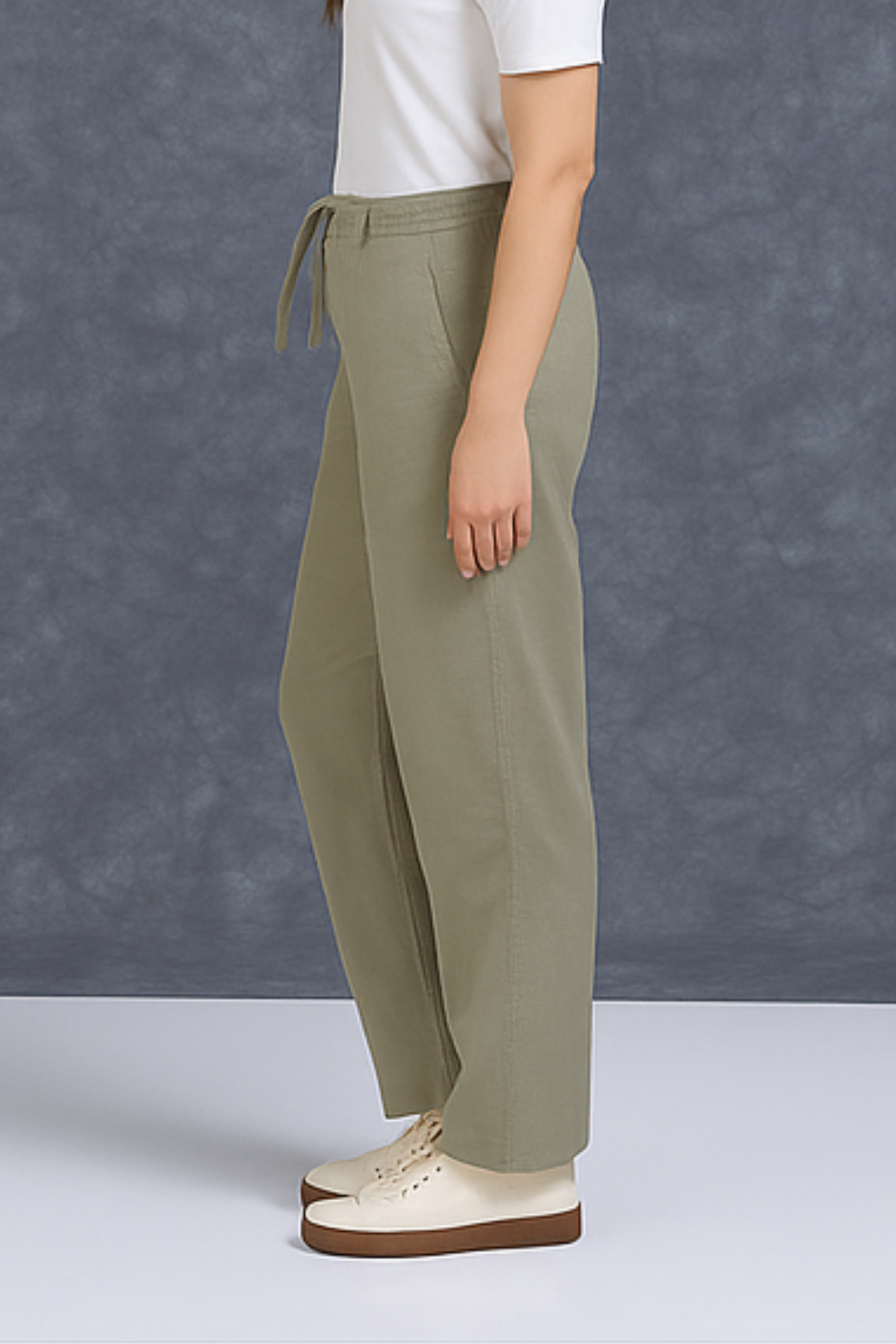 me Queen Women's Relaxed Fit Stylish Pista Linen Pants – Lightweight, Breathable, and Versatile Casual Wear