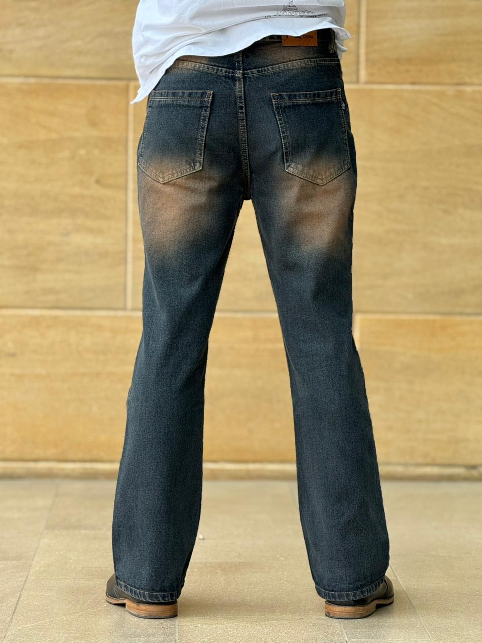 M Q Denim Men’s Classic Bootcut Jeans | Mid-Rise | Premium Cotton Denim.