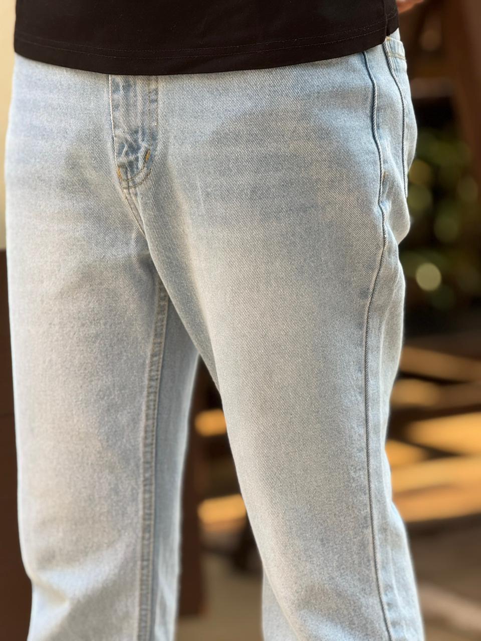 M Q Denim Men’s Classic Bootcut Jeans | Mid-Rise | Premium Cotton Denim.