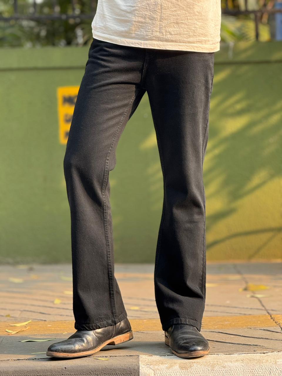 M Q Denim Men’s Classic Bootcut Jeans | Mid-Rise | Premium Cotton Denim