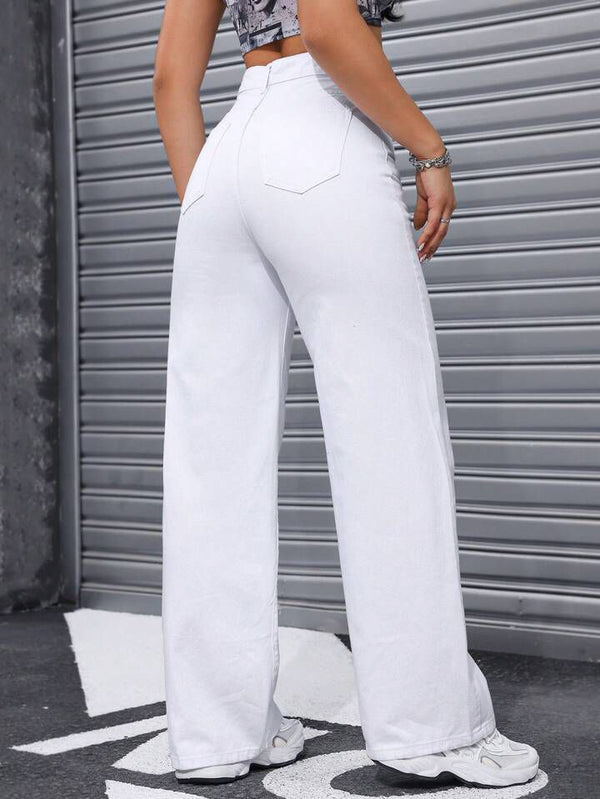 me Queen wide leg flare loose fit baggy women's jeans